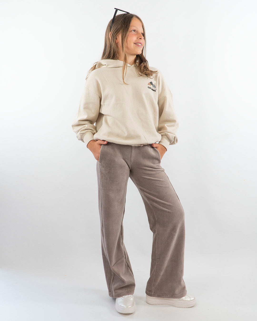 Pantaloni in velluto rigato elasticizzato MAYORAL