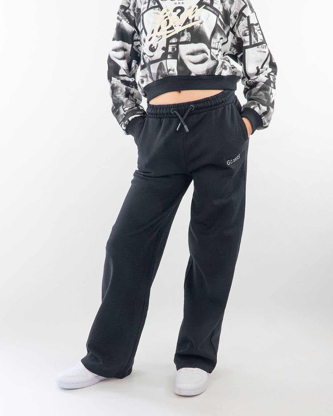 Pantaloni larghi peso medio GUESS