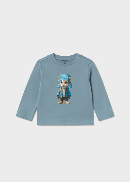 T-shirt con animaletto vestito art.2.016-22MAYORAL