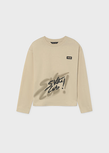T-shirt con scritta sfumata art.7.044-037 MAYORAL