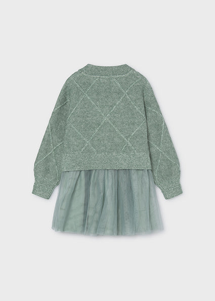 Abito con tulle + maglione art.4.927-038 MAYORAL