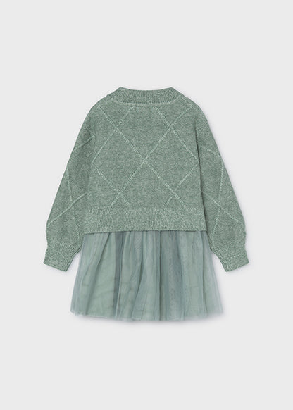 Abito con tulle + maglione art.4.927-038 MAYORAL