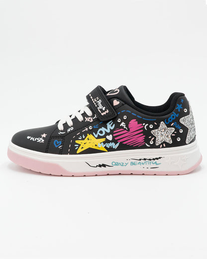 Scarpa a fantasia con stelle glitterate PRIMIGI