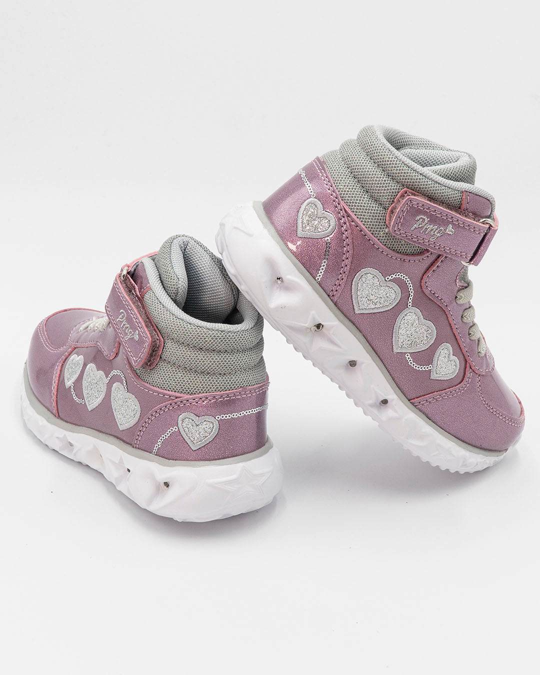 Scarpe alte effetto vernice con luci PRIMIGI