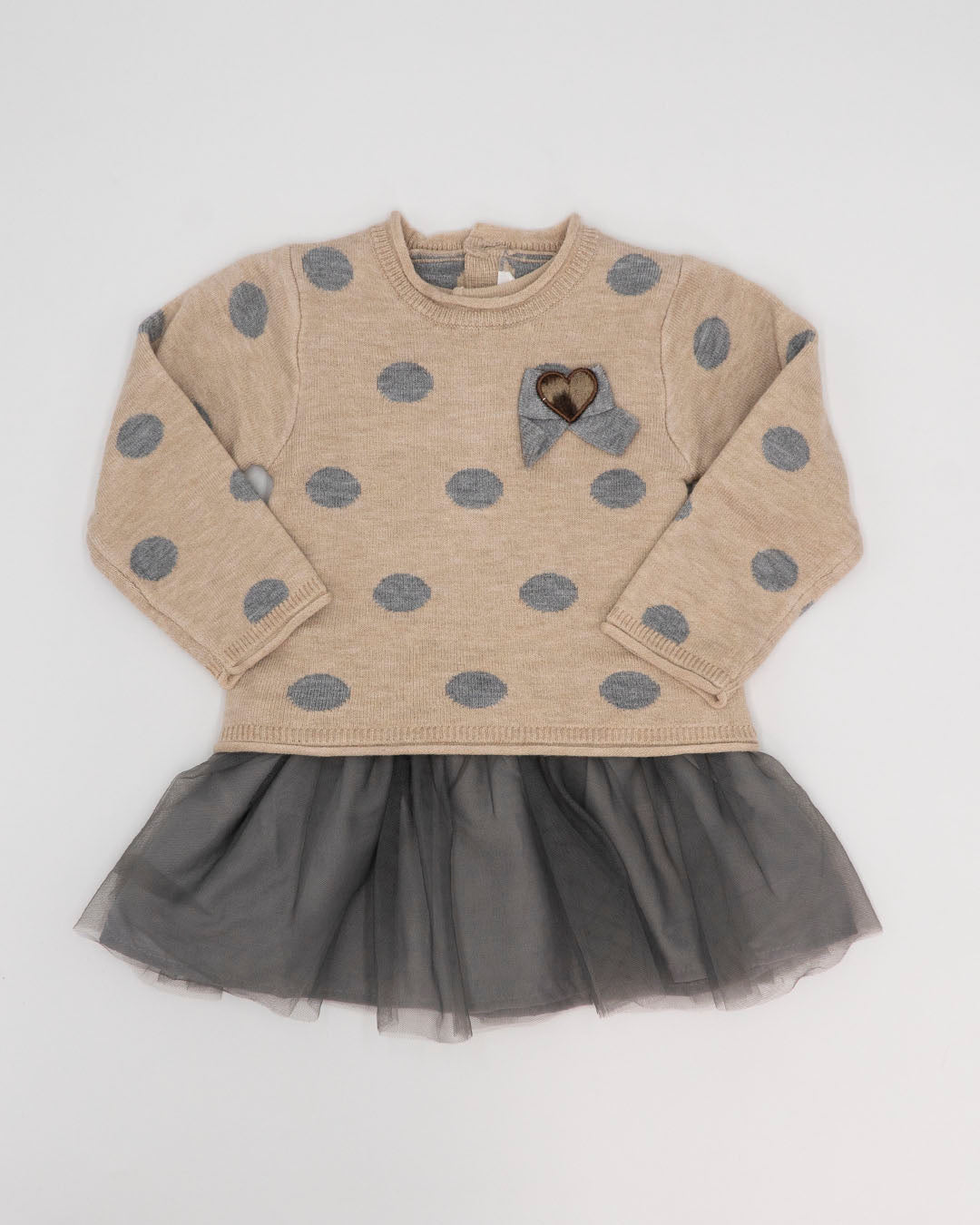 Abito 2 pezzi con pois e gonna in tulle MAYORAL