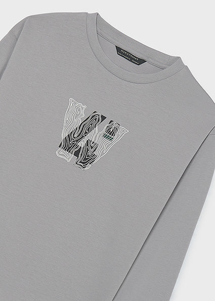 T-shirt stampa in rilievo art.7.045-82/2 MAYORAL