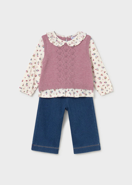 Completo 2 pz. con Jeans art.2.536-016 MAYORAL