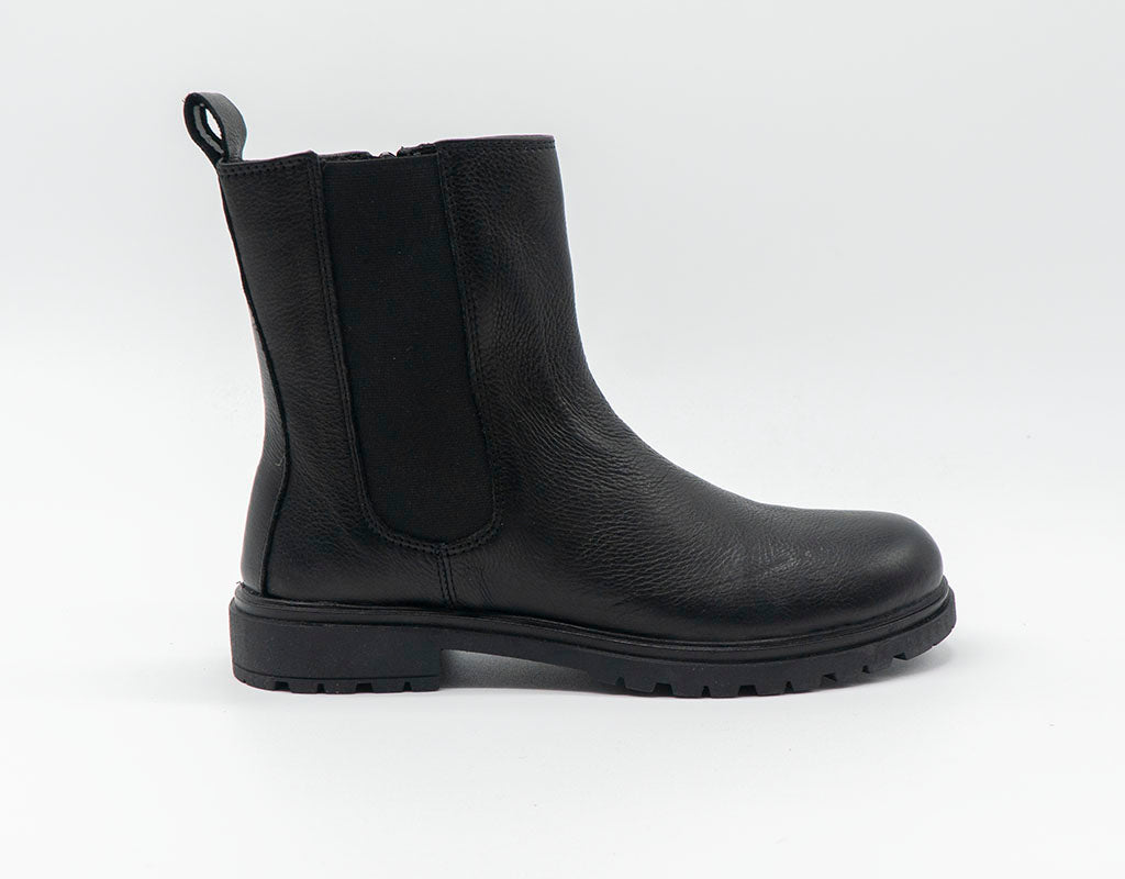 Stivale in pelle con zip laterale GRUNLAND