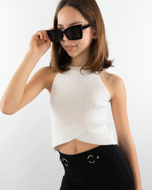 Top in tricot