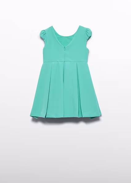 Abito a pighe con fiori in vita ABEL & LULA