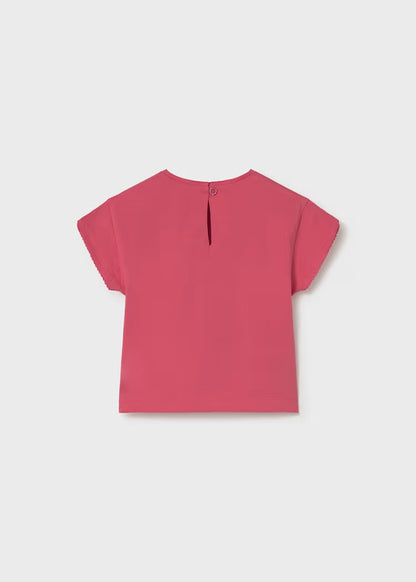 T-shirt con frutta applicata art.1087-25 MAYORAL