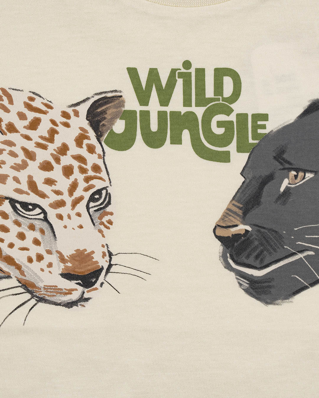 T-shirt manica corta wild jungle