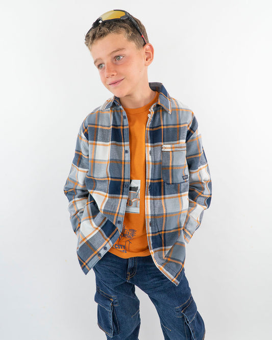 Camicia a quadri foderata in cotone MAYORAL