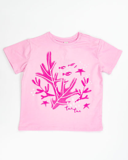 T-shirt manica corta con stampa