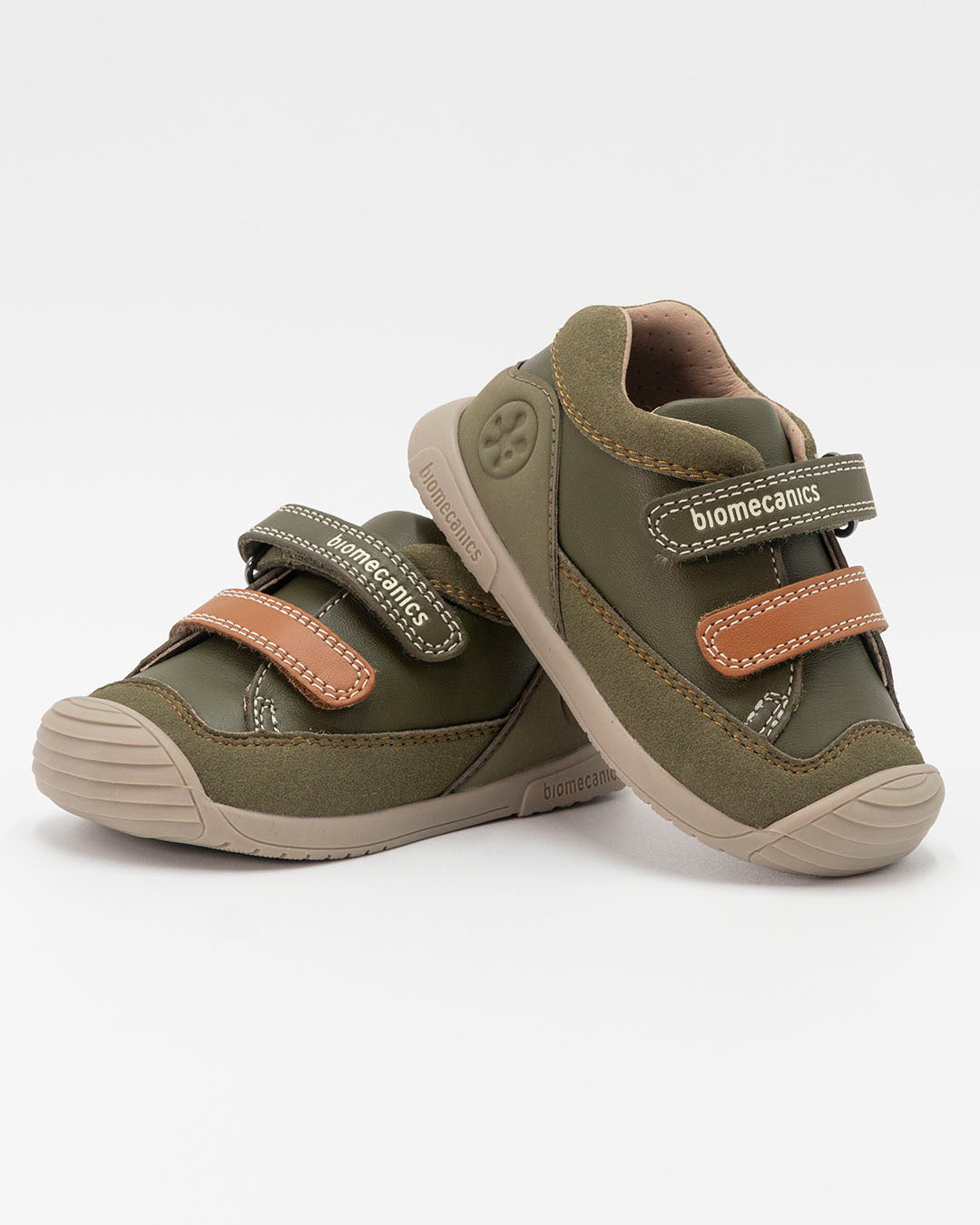 Scarpe primipassi con strappi bicolor BIOMECANICS