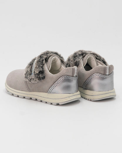 Scarpe in pelle con strappo in pelo PRIMIGI