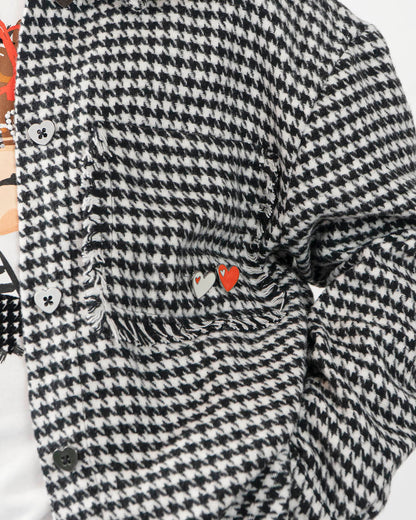 Camicia pied poule