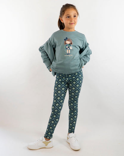 T-shirt manica lunga con bambolina MAYORAL