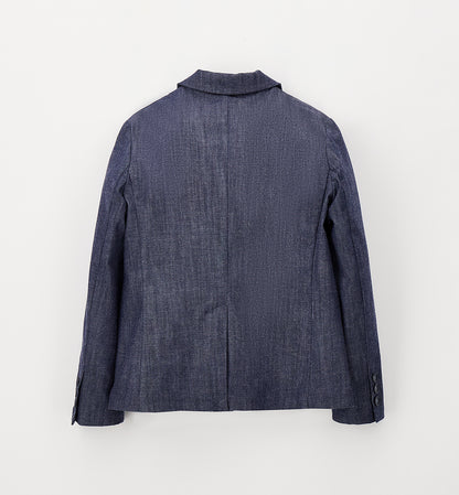 Giacca sfoderata in jeans rigato I DO