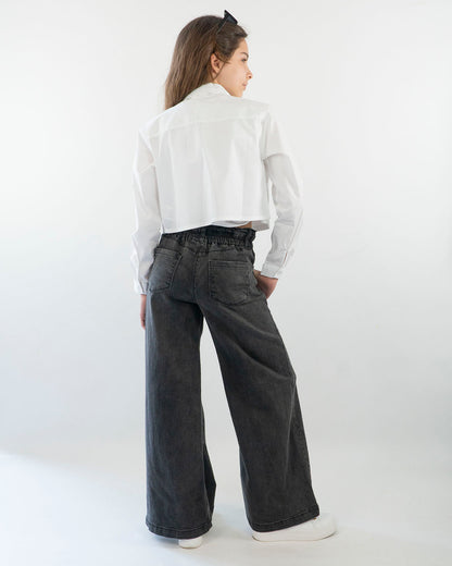 Camicia corta e larga con tasche I DO