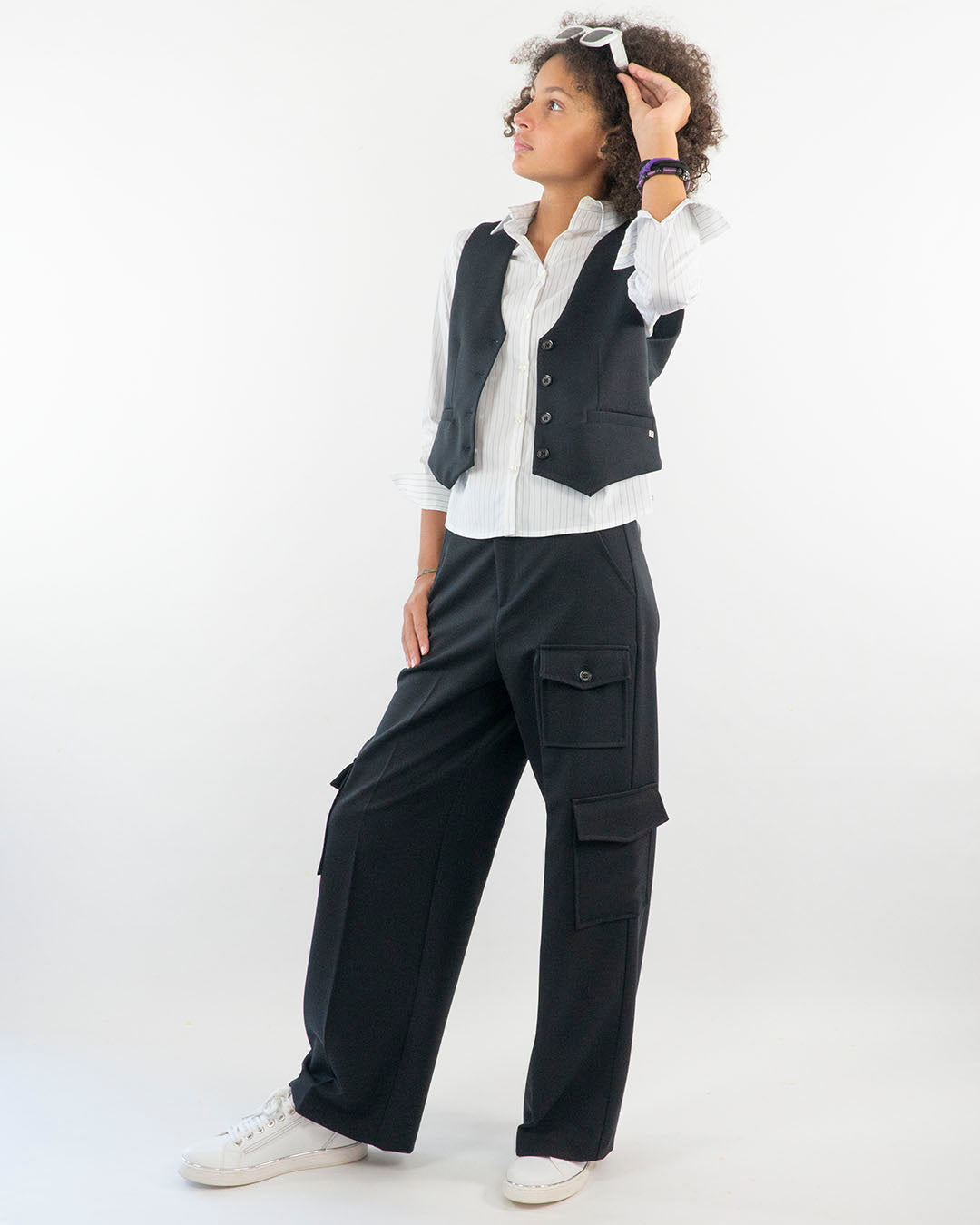 Pantaloni larghi cargo KOCCA