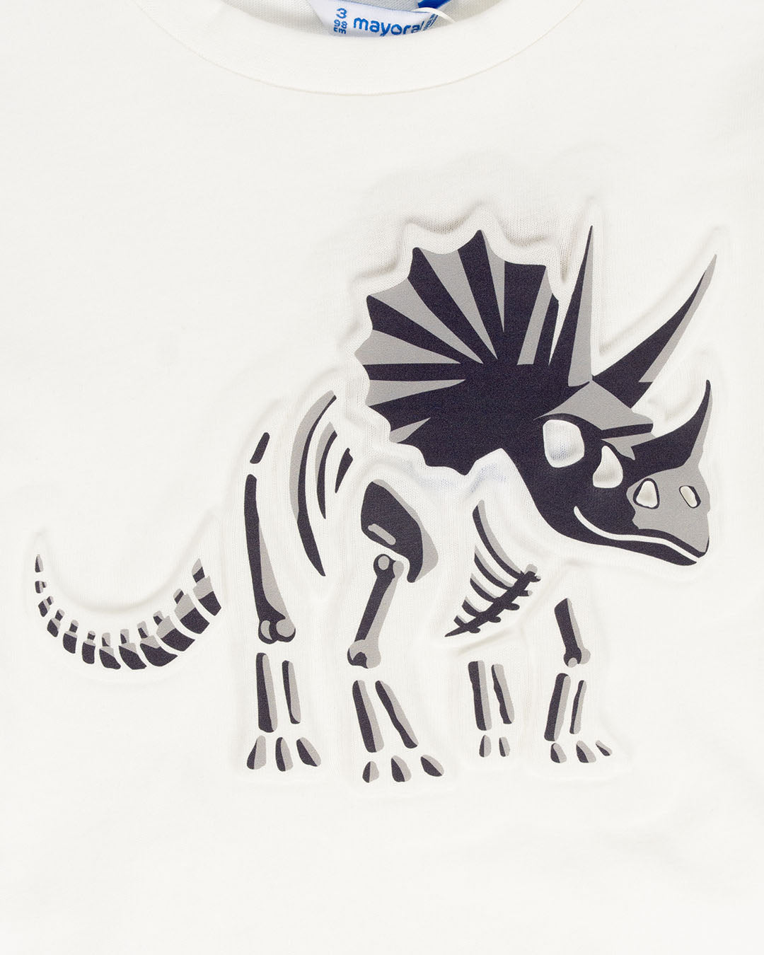 T-shirt  con triceratopo in rilievo MAYORAL