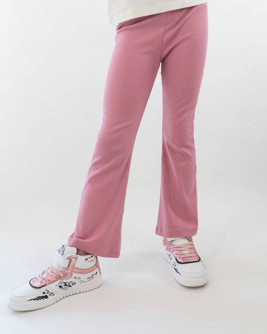 Leggings a costine taglio a zampa I DO
