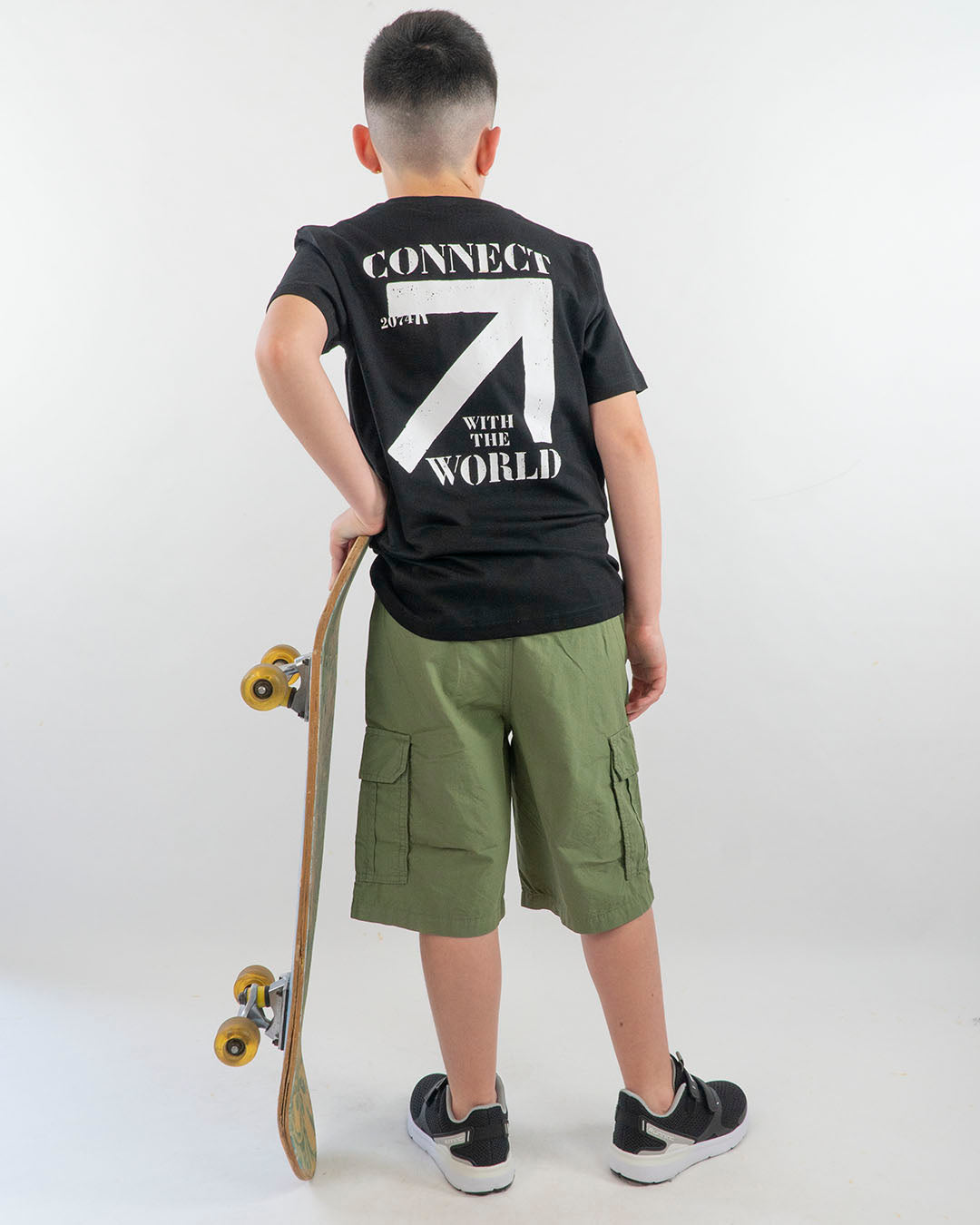 T-shirt manica corta con freccia I DO