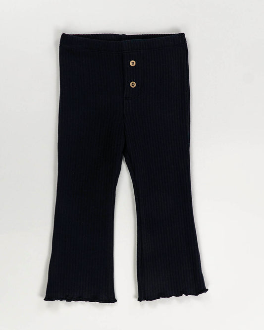 Leggings a costine con taglio a zampa MAYORAL