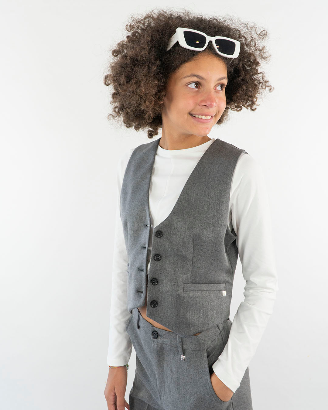 Gilet panciotto con bottoni KOCCA