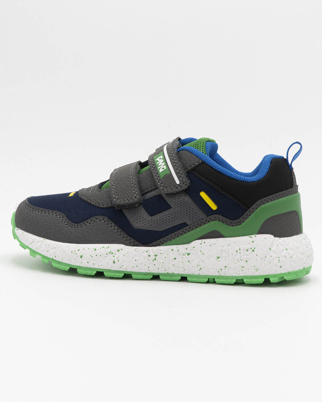Scarpe multicolor con strappi