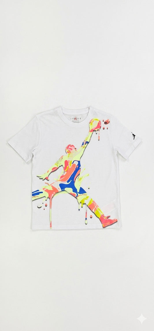 T-shirt con stampa multicolor art.95F896-001JORDAN