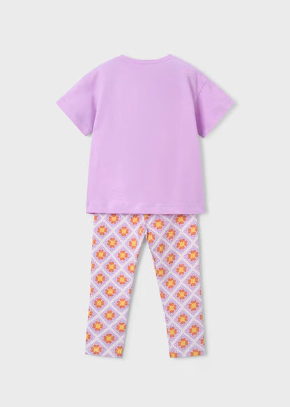 Completo con leggings stampato art.3227-39 MAYORAL