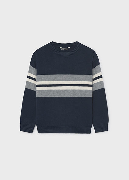 Maglione rigato girocollo  art.7.330-087 MAYORAL