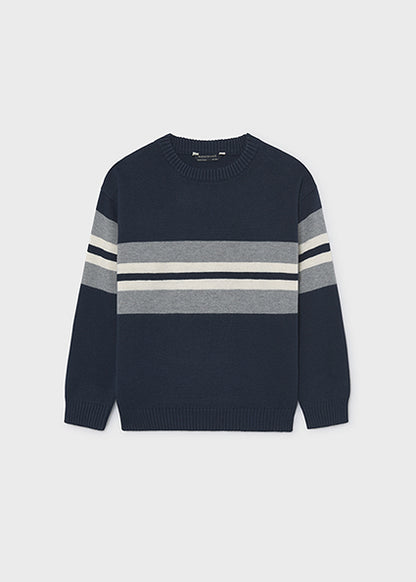 Maglione rigato girocollo  art.7.330-087 MAYORAL