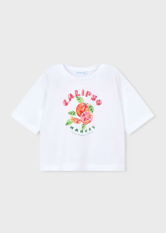T-shirt manica corta con arance art.3016-21MAYORAL