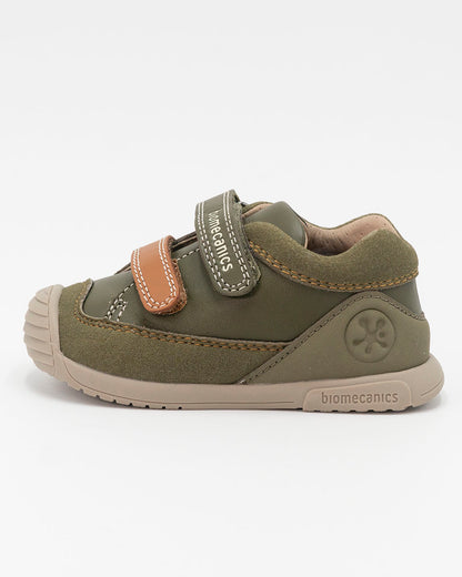Scarpe primipassi con strappi bicolor BIOMECANICS