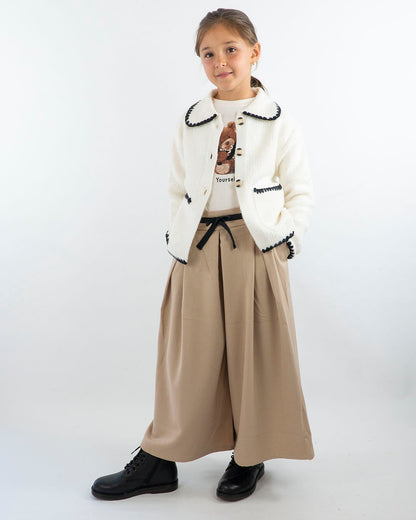 Giacca in boucle con profili a contrasto MAYORAL