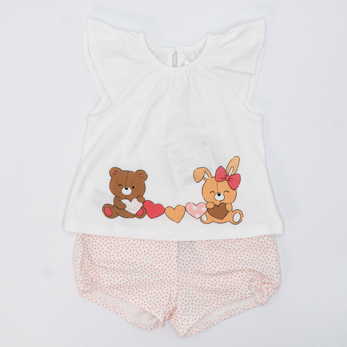 Completo 2 pz. con short a pois MAYORAL