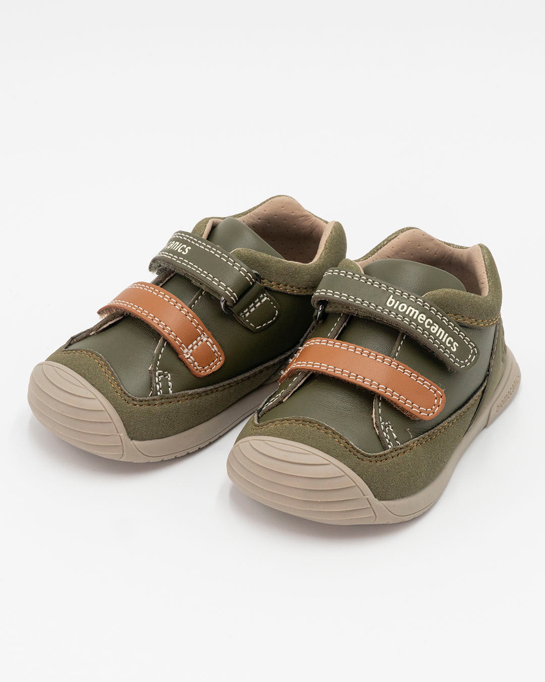 Scarpe primipassi con strappi bicolor BIOMECANICS
