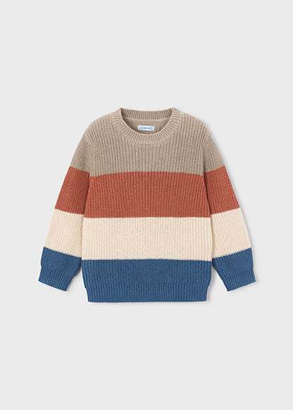 Maglione a bande colorate art.4305-15 MAYORAL