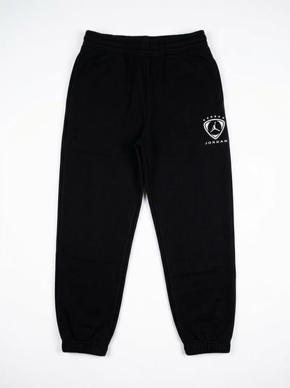 Pantaloni sgarzati logo argento 95G058-023 JORDAN