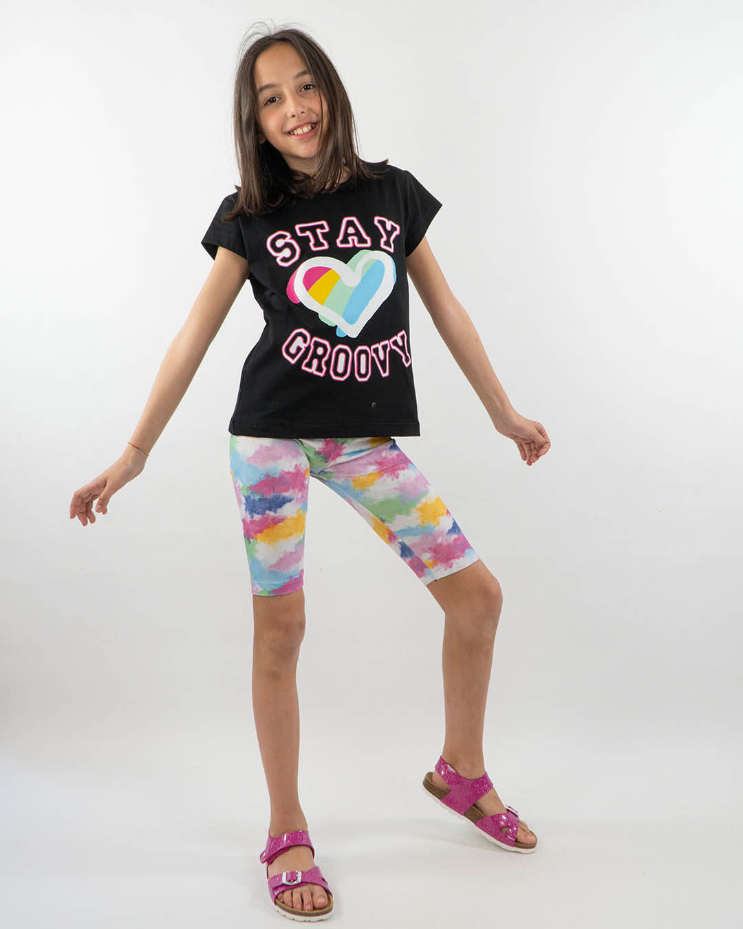 Completo 2 pezzi (T-shirt+ciclista)