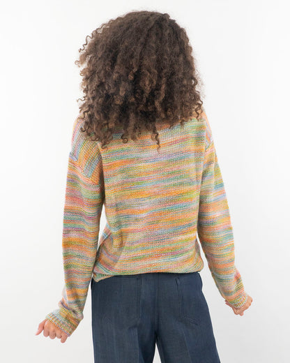 Maglioncino multicolor con trecce KOCCA