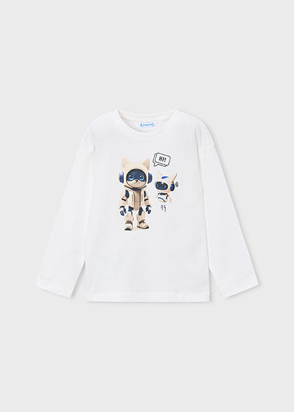 T-shirt con robot art.4.014-035 MAYORAL