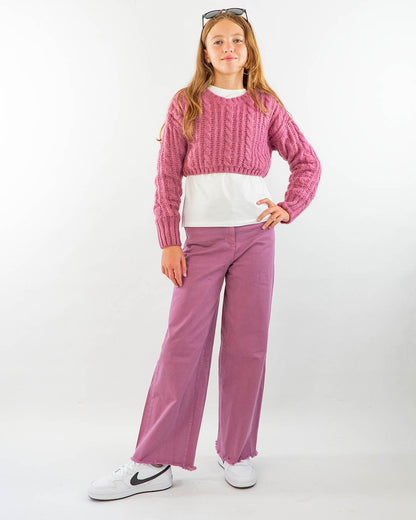 Pantalone sfrangiati
