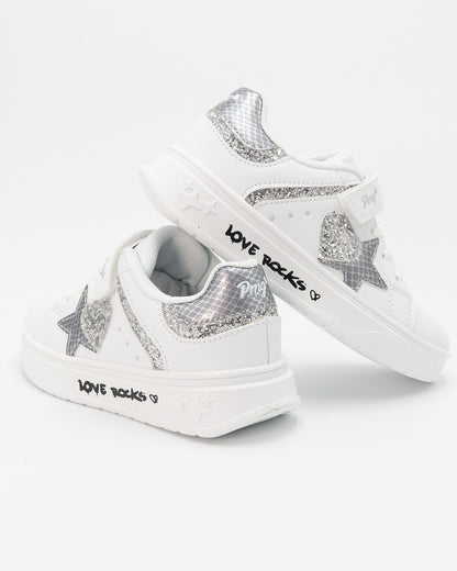 Scarpe con cuore glitter e stella PRIMIGI