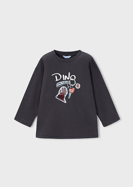 T-shirt con dinosauro gommato art.4.010-016MAYORAL