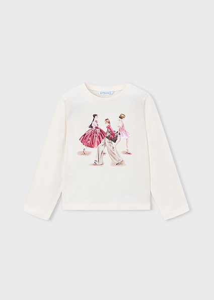 T-shirt con modelle art.4.035-017 MAYORAL