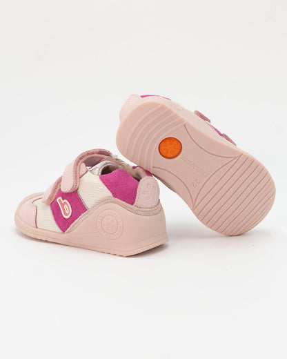 Scarpe primipassi con inserto lurex BIOMECANICS